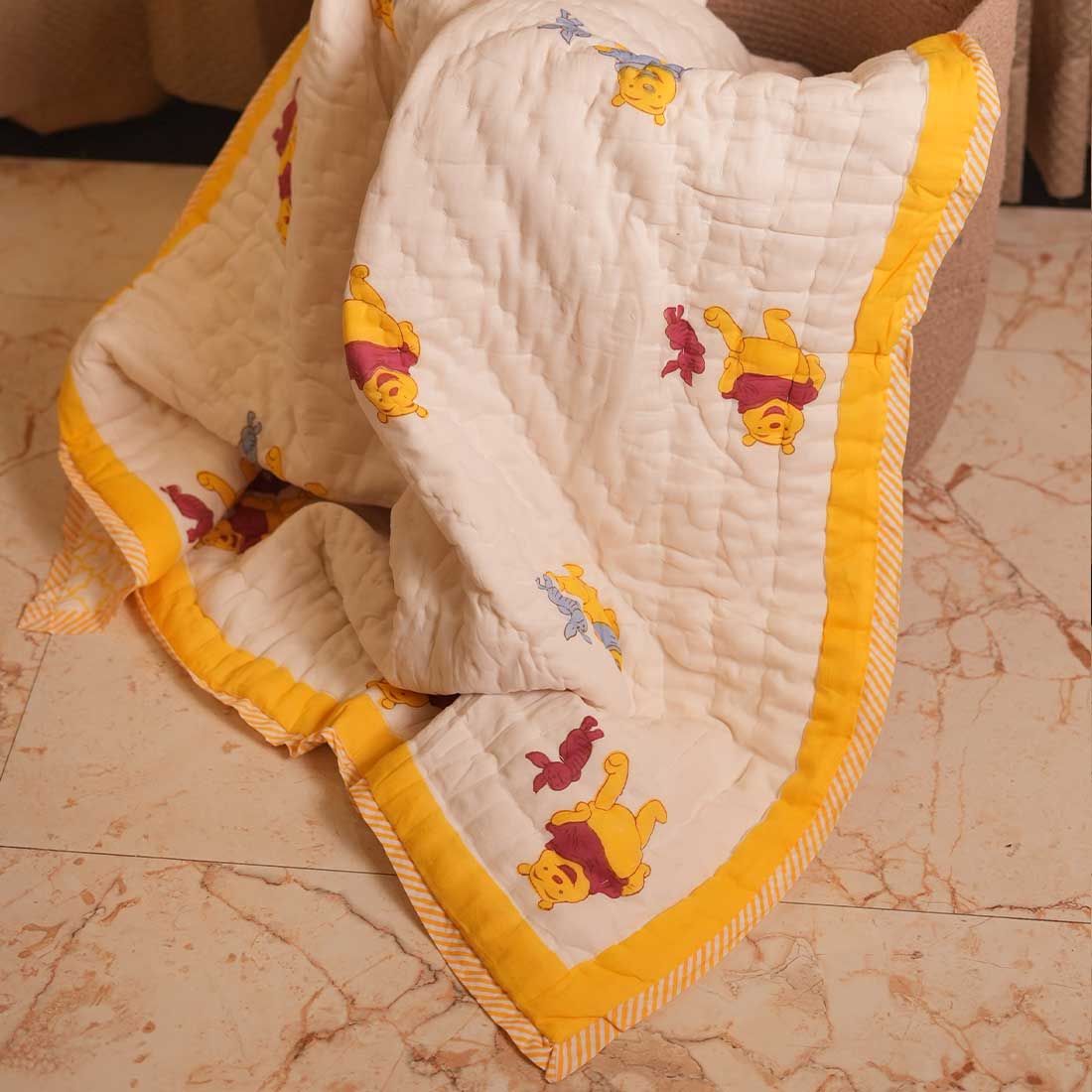 Liulie Printed Baby Quilt