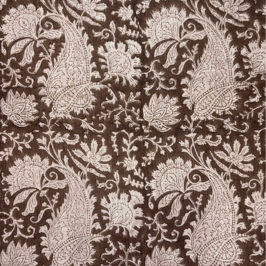 Rangrez Block Print Linen Fabric