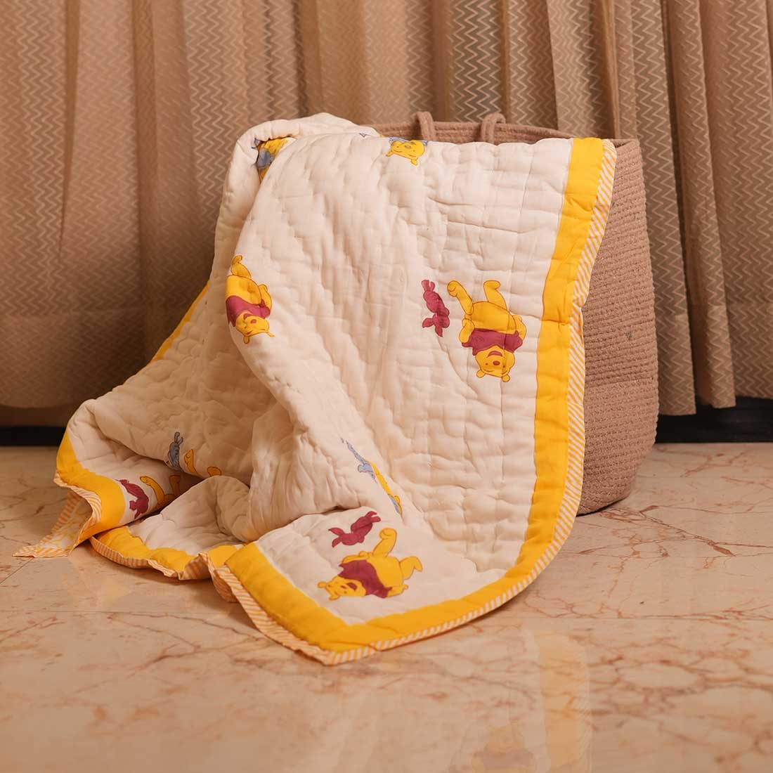 Liulie Printed Baby Quilt