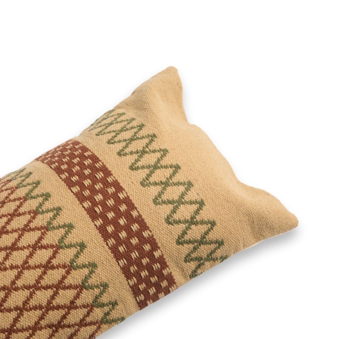 Sufi Lumbar Woven Pillow Cover