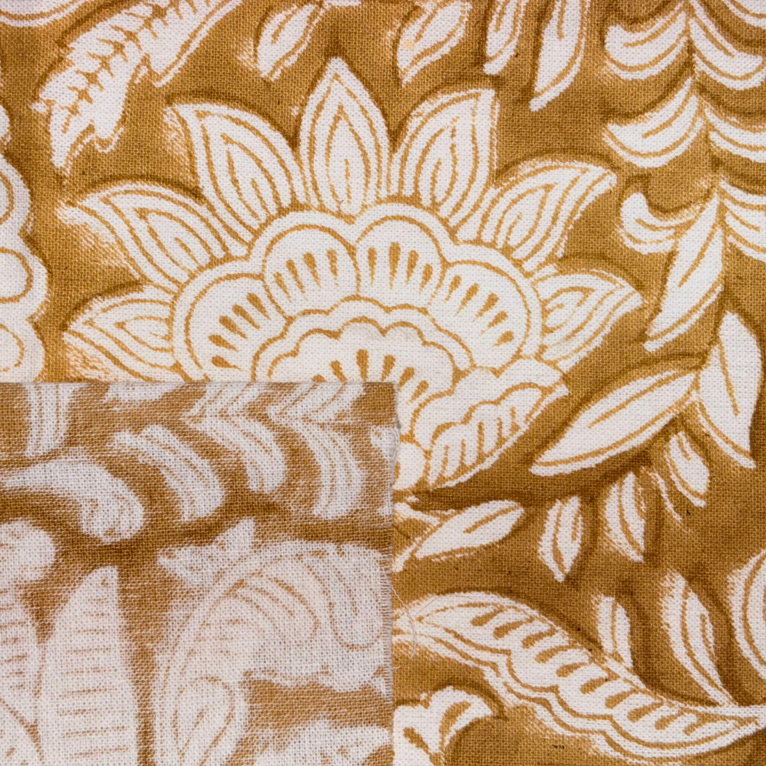 Malta Block Print Cotton Fabric