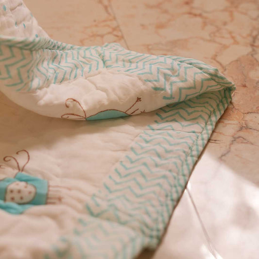 Kokie  Printed Baby Quilt