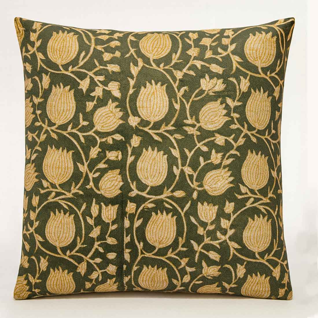 Veda Block Printed Pillow Cover