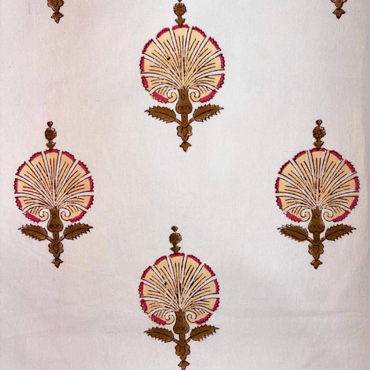 Liora Block Print Cotton Fabric