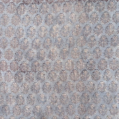 Dhoop Block Printed Linen Fabric | Upholstery & Home Décor Fabric