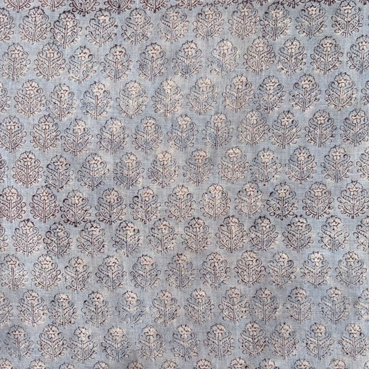 Dhoop Block Printed Linen Fabric | Upholstery & Home Décor Fabric