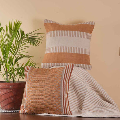 Nesi Square Woven Pillow Cover