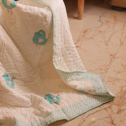 Kokie  Printed Baby Quilt