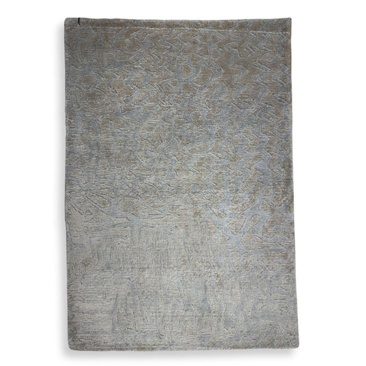 Violet Hand Knotted Indo Nepali Rug