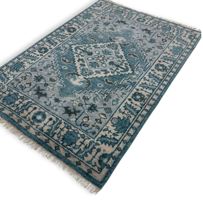 Olivia Hand-Knotted Oushak Rug | Hand-woven Wool Rug
