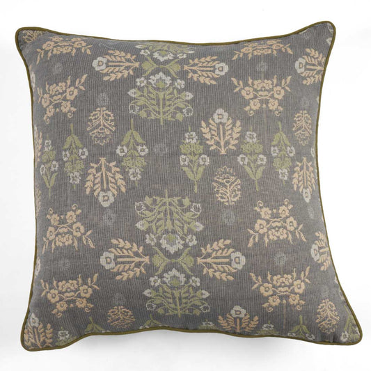 Florian Floral Pillow Cover | Woven Pillow | Premium Decorative Cushion