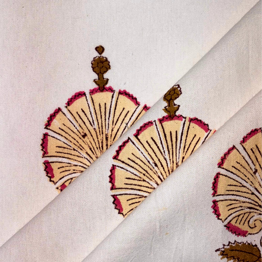 Liora Block Print Cotton Fabric