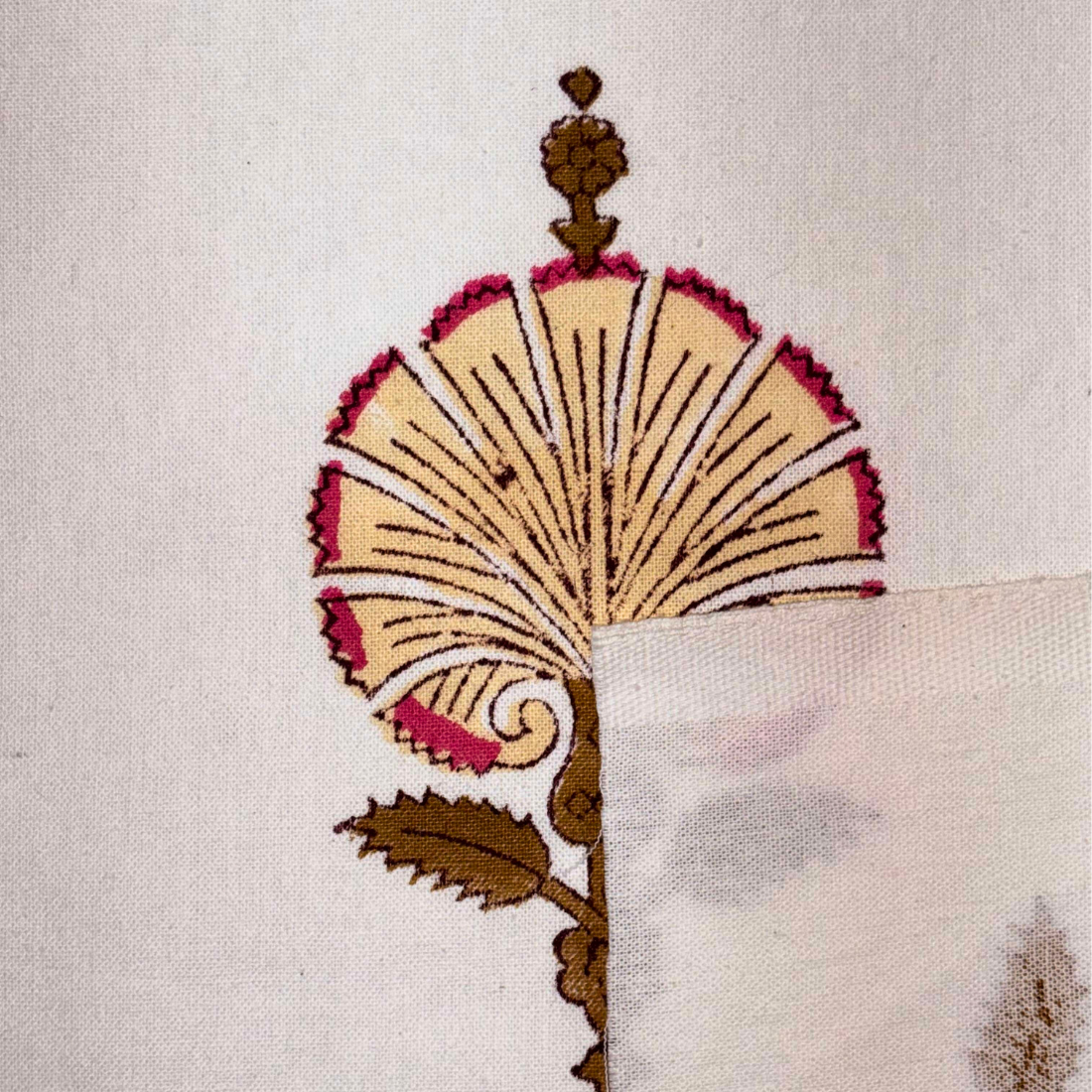 Liora Block Print Cotton Fabric