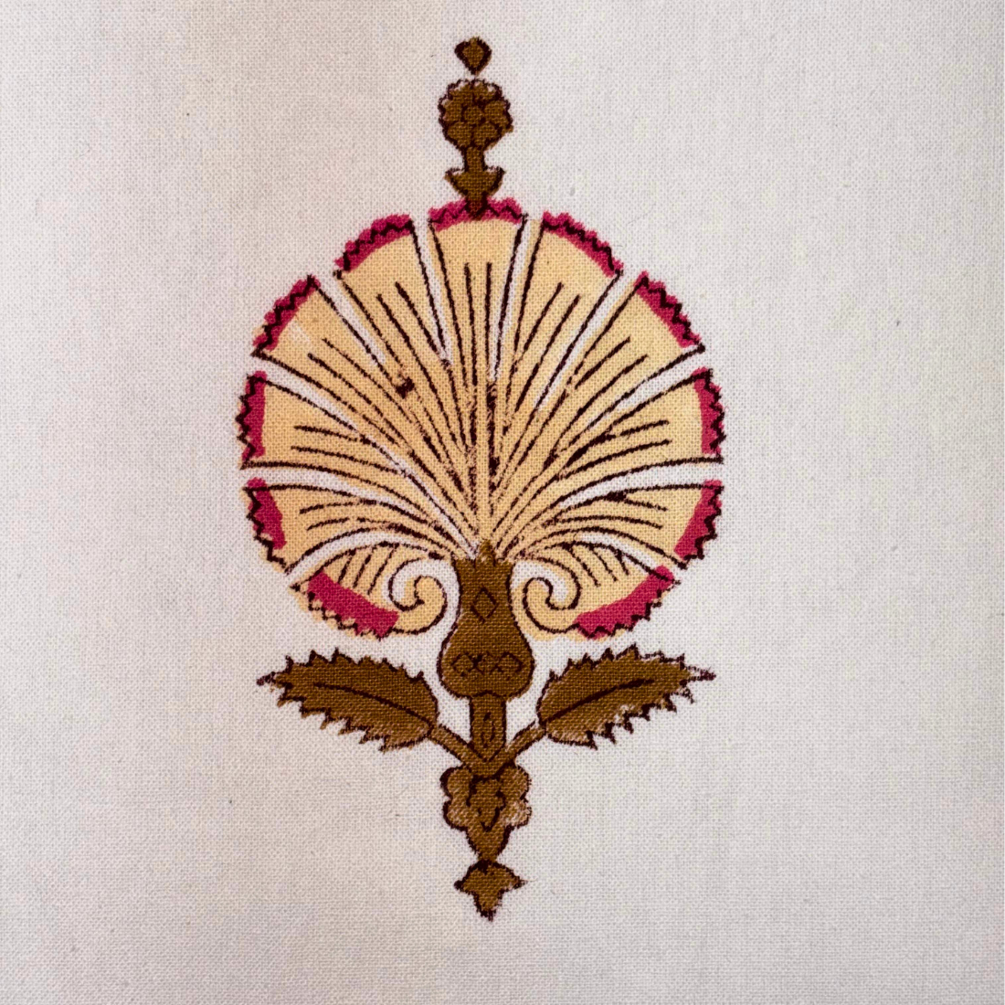 Liora Block Print Cotton Fabric