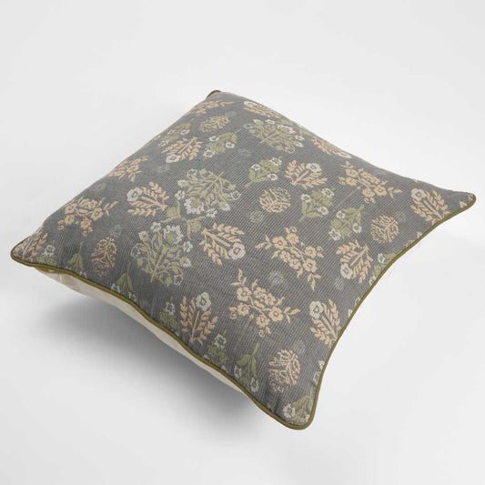 Florian Floral Pillow Cover | Woven Pillow | Premium Decorative Cushion