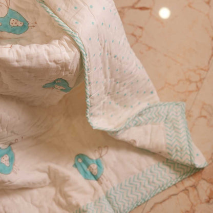 Kokie  Printed Baby Quilt