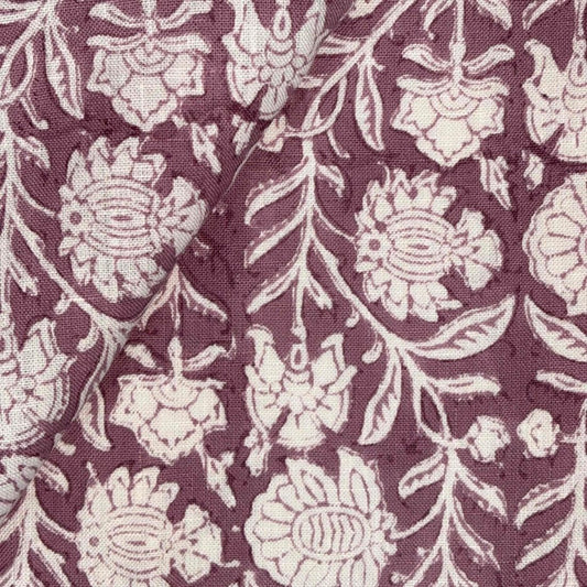 Kutch Block Print Linen Fabric