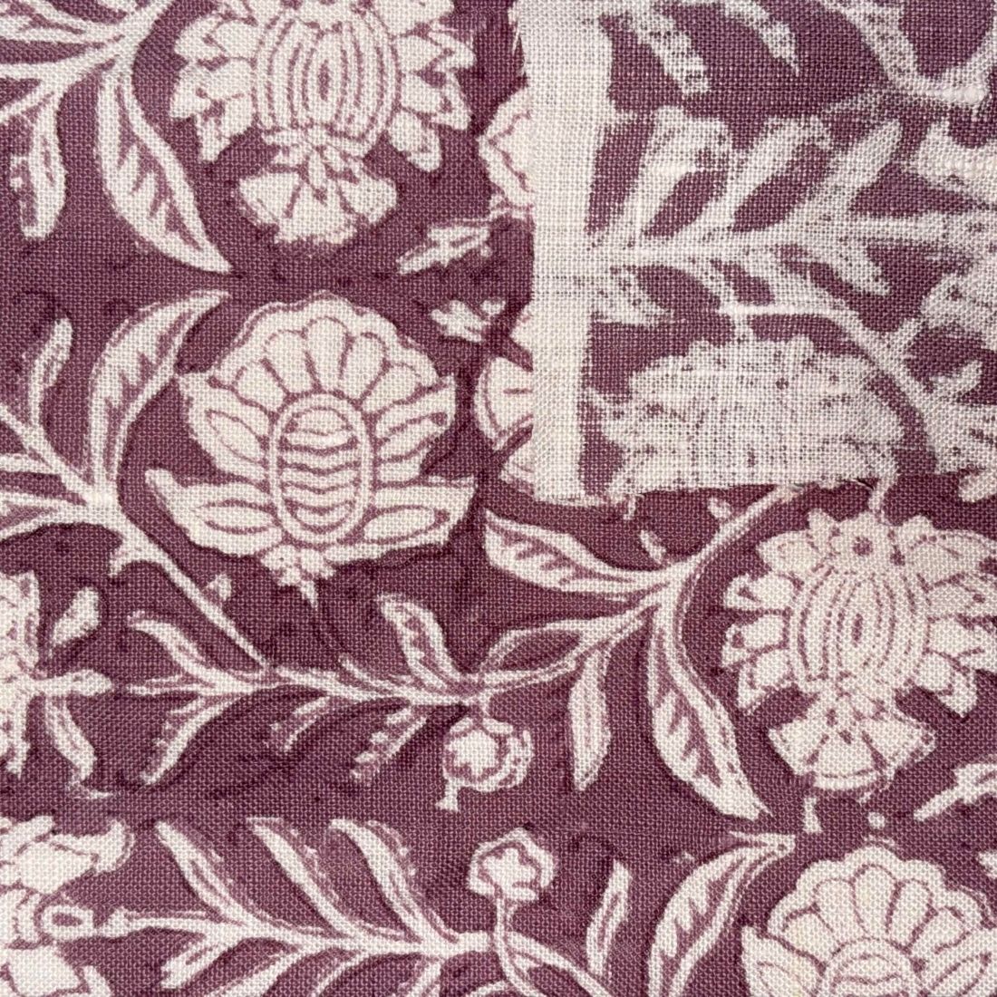 Kutch Block Print Linen Fabric