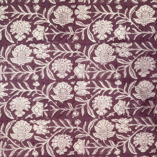 Kutch Block Print Linen Fabric