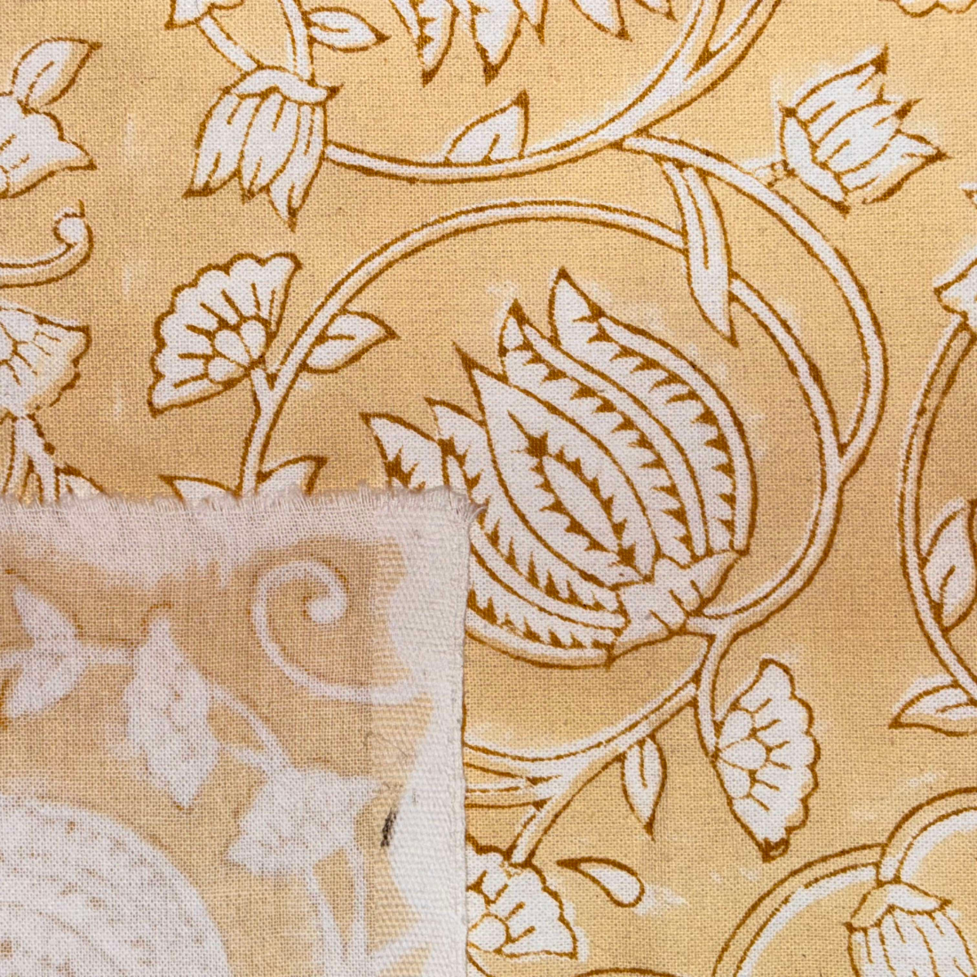 Rohen Block Print Cotton Fabric