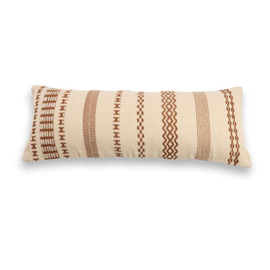 Coze Lumbar Woven Pillow Cover
