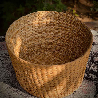 Ketu Round Woven Planter