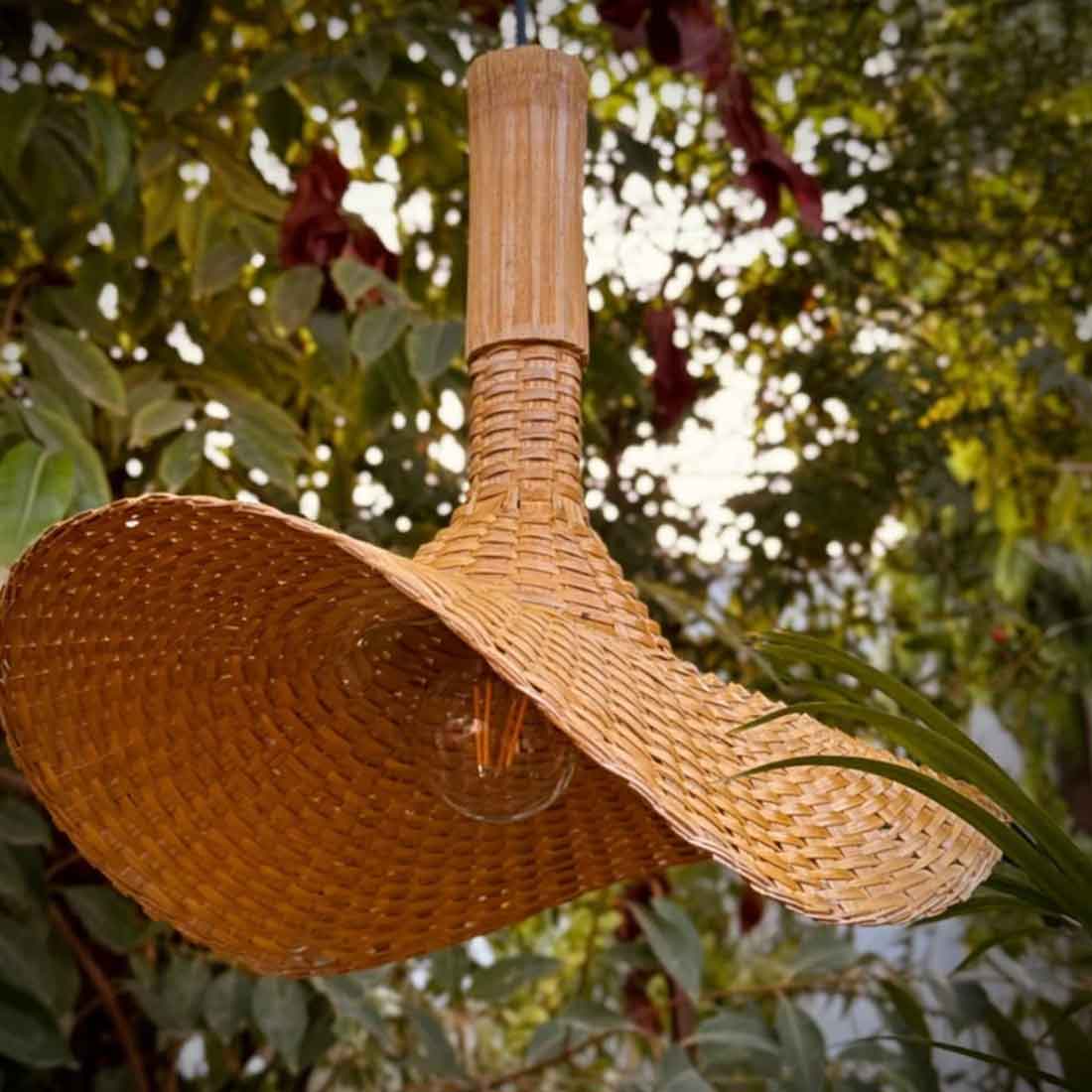 Wave Hanging Lampshade (Without Electrical Accessories)