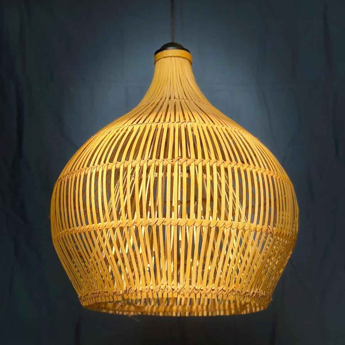Rattan look Lampshade - (Without Electrical Accessories)