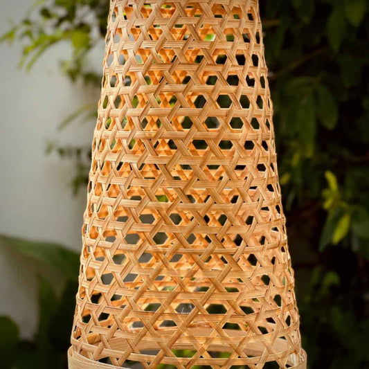 Hanging Natural Lampshade (Without Electrical Accessories)