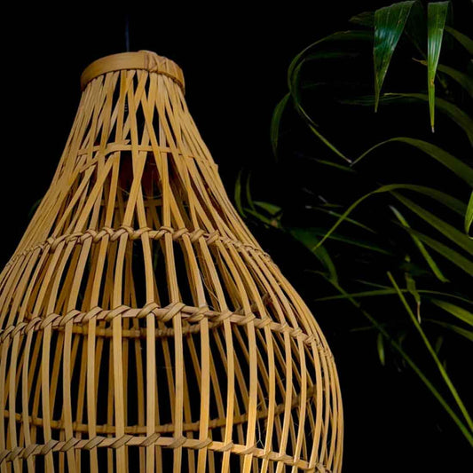 Rattan looks Lampshade - (Without Electrical Accessories)