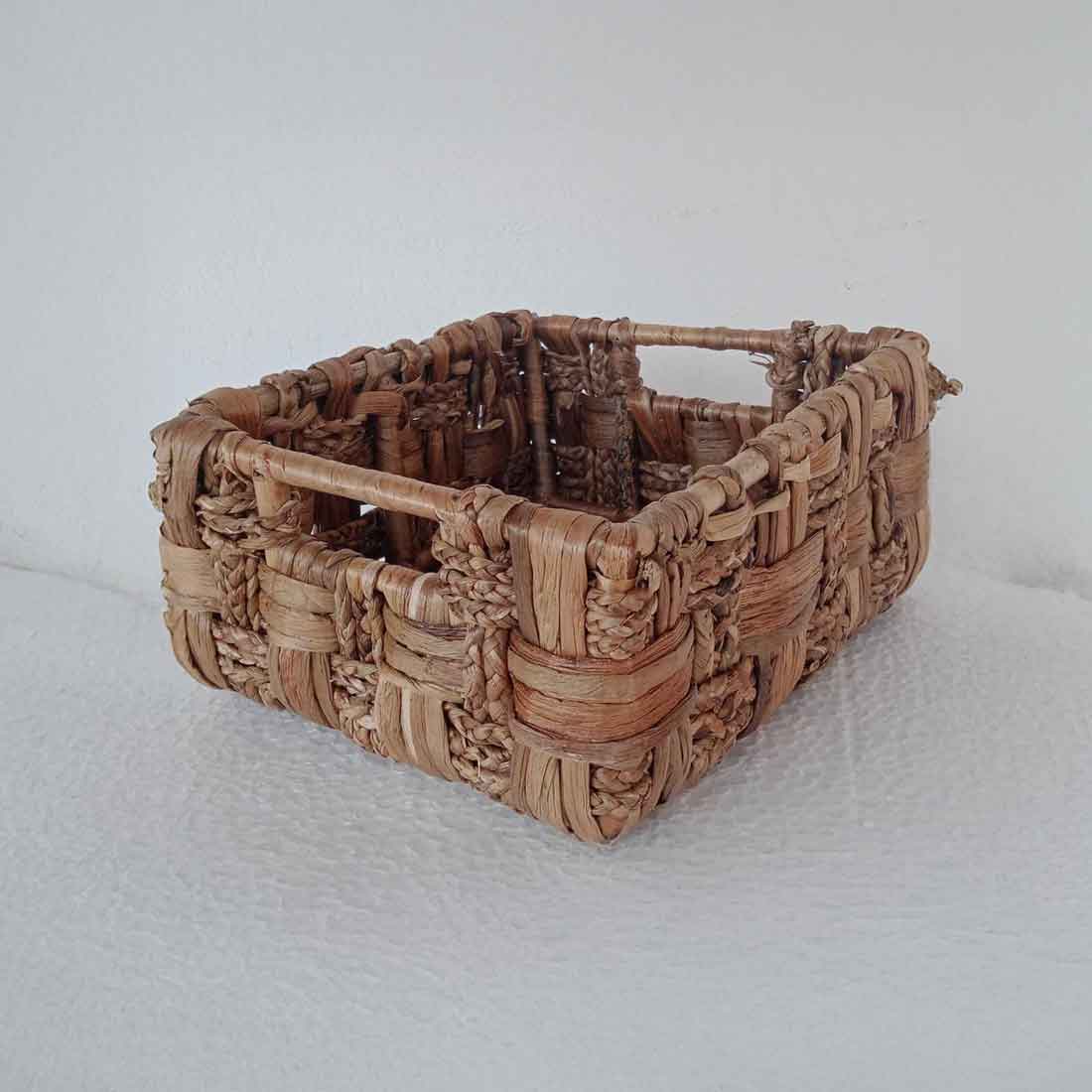 Aira Petite Cane-Edged Hyacinth Tray