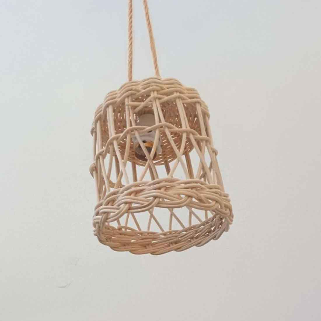 Cane Hanging Lampshade
