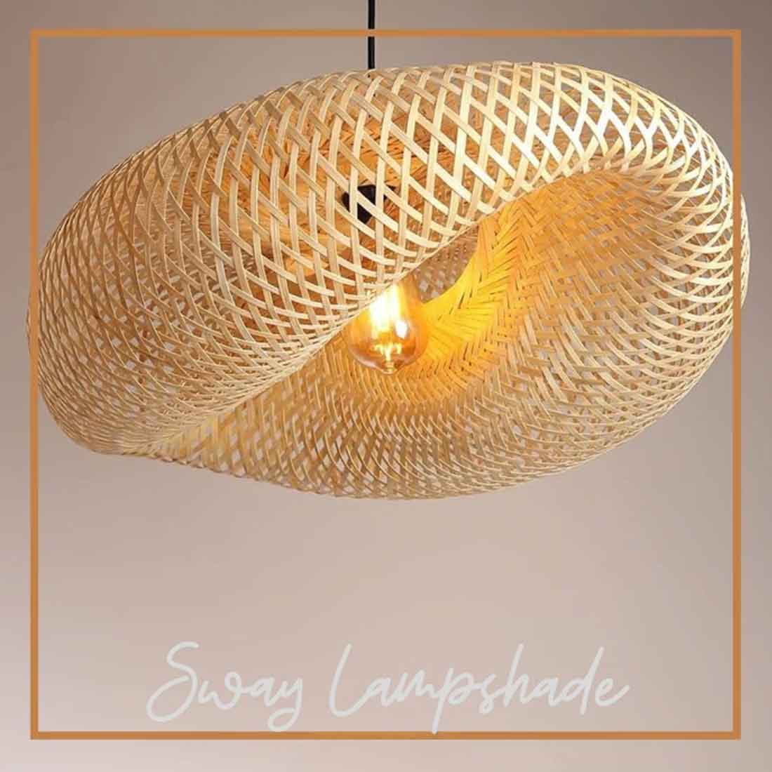 SWAY Shaped Lampshade (Without Electrical Accessories)