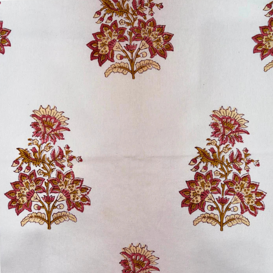 Kamyn Block Print Cotton Fabric