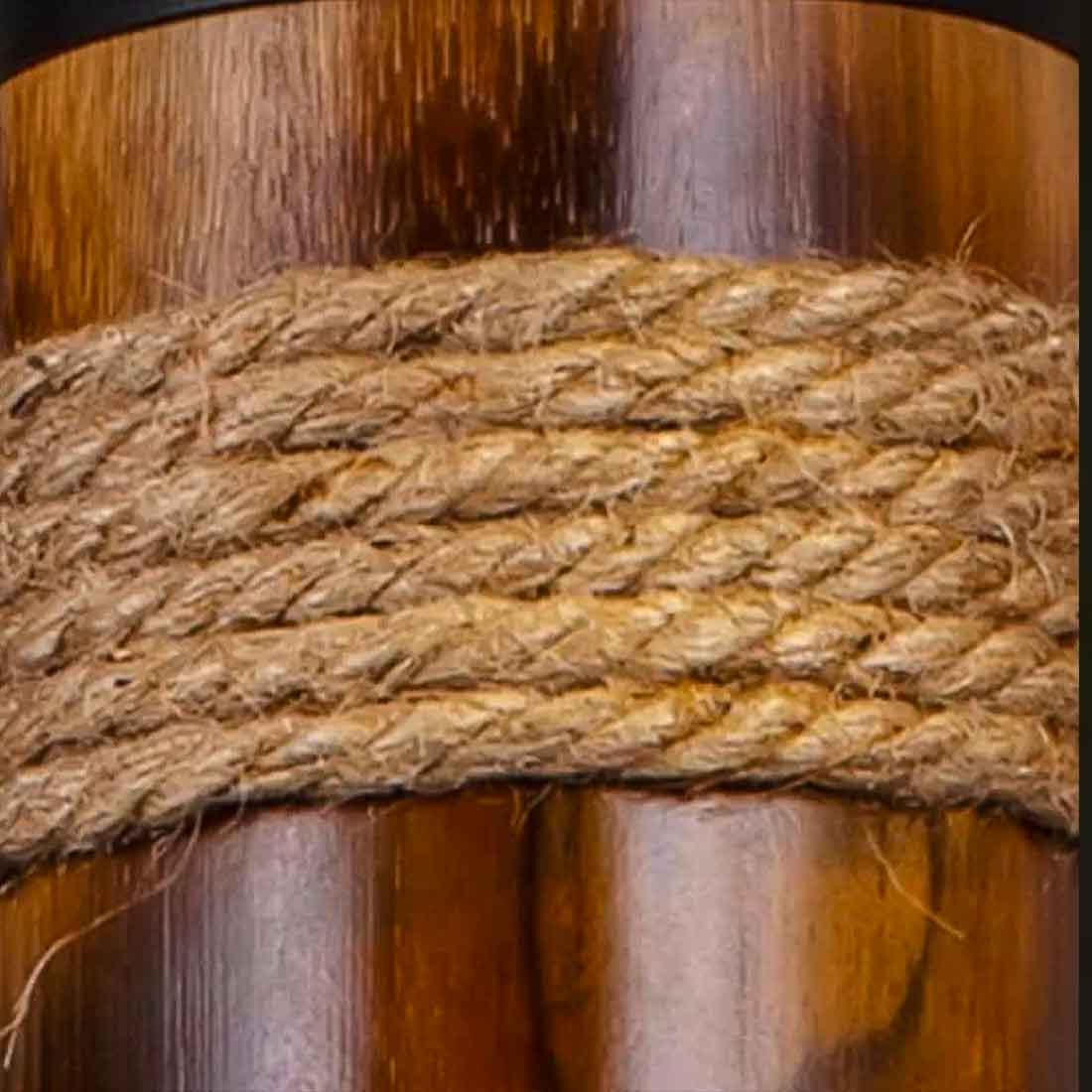 Bamboo Hanging Vertical Lampshade (With Electrical Accessories)