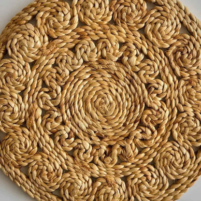 EcoCharm Jute Coaster – 6" Handwoven Rustic Beauty