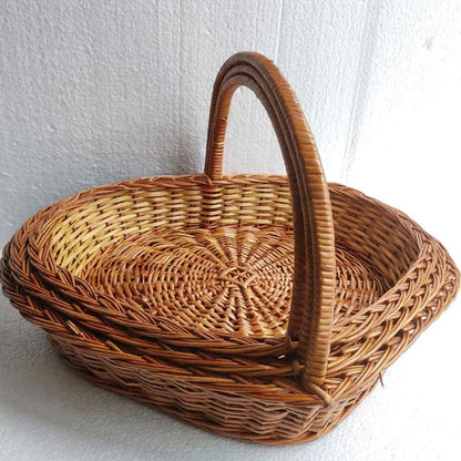 Heartsong Willow Basket Set - With Handles (Set of 3)
