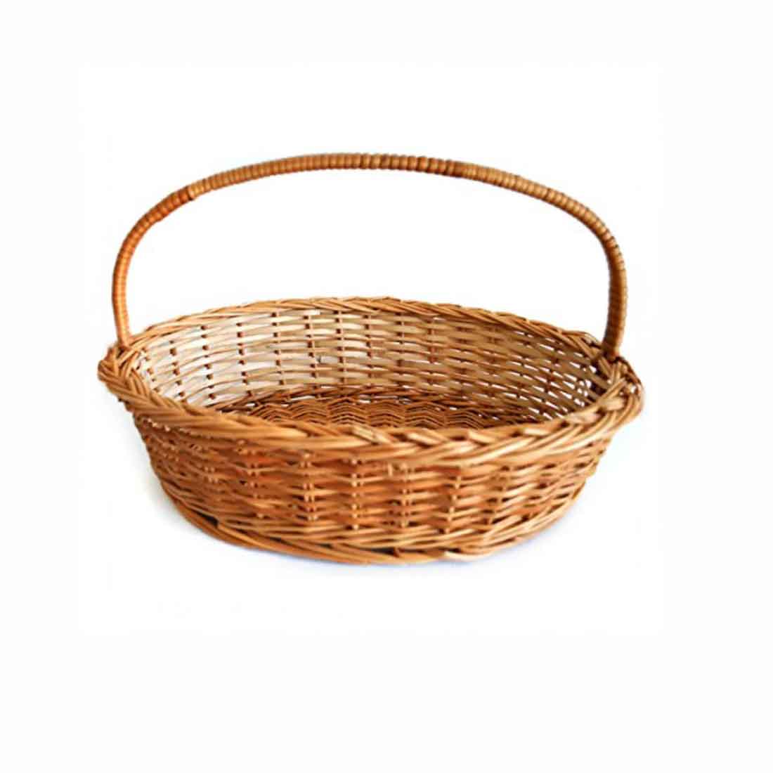Aura Oval Hamper Basket - With Handle