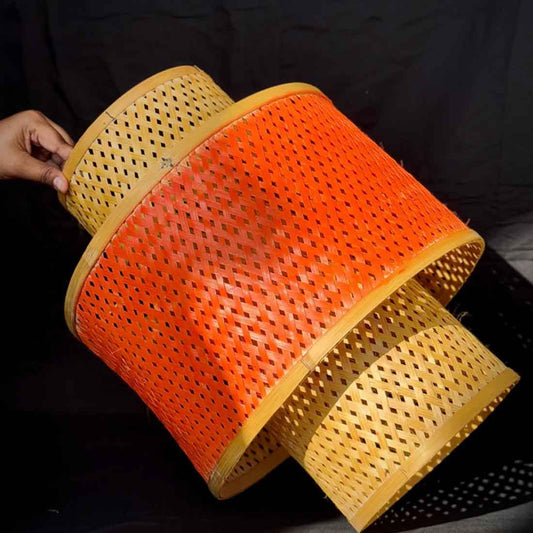 Double layer Lampshade - Outer layer Color (Without Electrical Accessories)