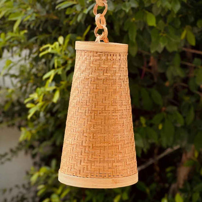 Hanging Natural Lampshade (Without Electrical Accessories)