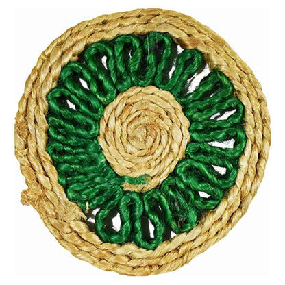 Jute Charm Coaster - 4.5" Handwoven Eco-Elegance