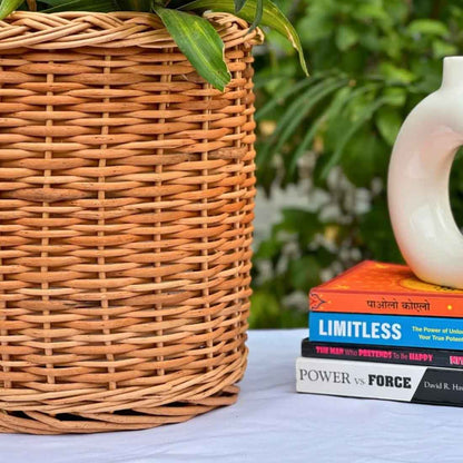 Rop Woven Round Planter