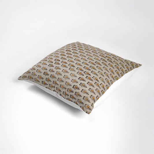 Rani Linen Block Printed Pillow Cover