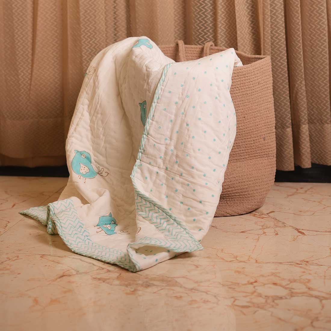 Kokie  Printed Baby Quilt