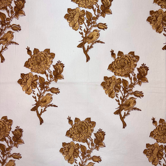 Amira Block Print Cotton Fabric