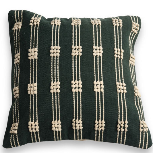 Calm Square Woven Pillow Cover