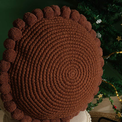 Noell Crochet Pillow Cover | Woven Home Décor | Holiday Gifting