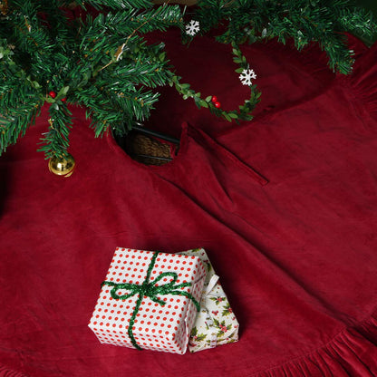 Glace Christmas Tree Skirt | Christmas Home Décor | Holiday Gifting