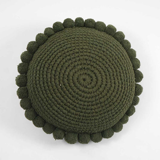 Holly Crochet Pillow Cover | Woven Home Décor | Holiday Gifting