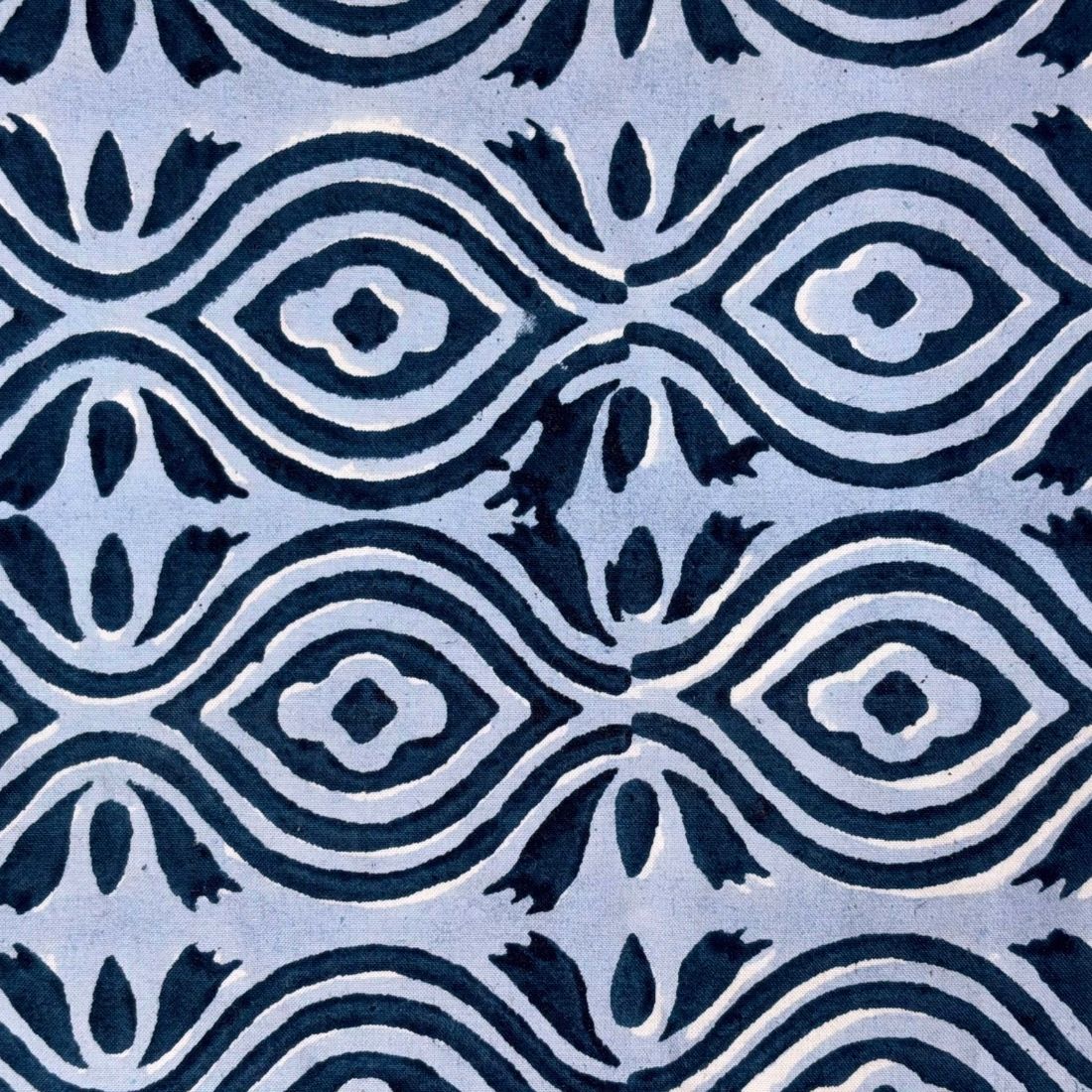 Neerja Cotton 44" Block-Printed Upholstery Fabric